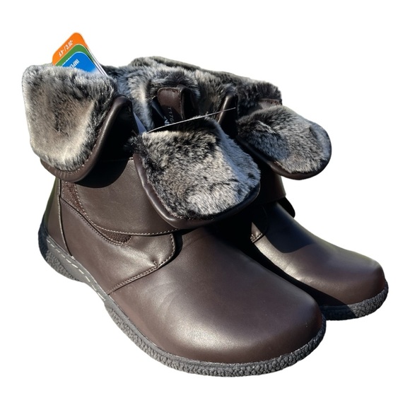 Wanderlust New Gill 2 Size 10W Warm Ankle Boot Lined Fur - Picture 3 of 8